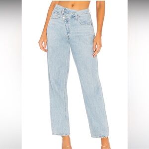 Agolde Criss Cross Upsized Denim Jeans 26/2